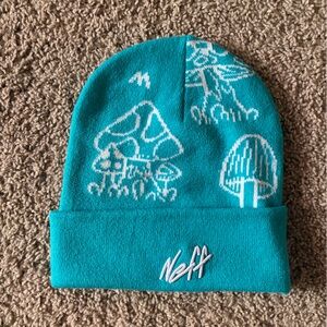 Neff Mushroom Blue Beanie